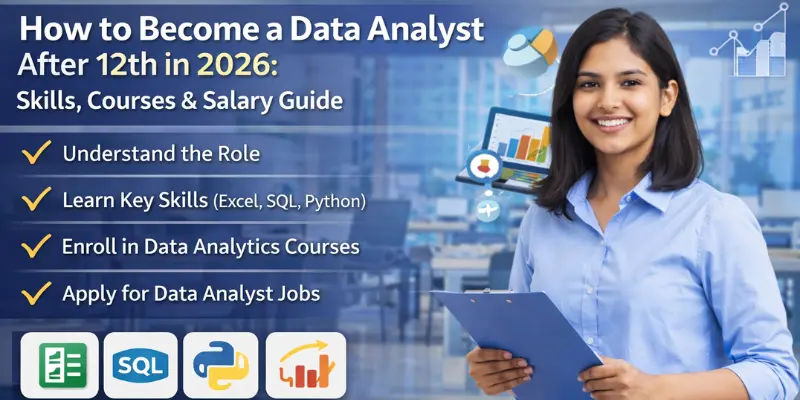 how to become data analyst after 12th
